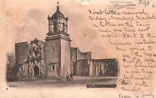 Vintage Postcard 1904 Greetings From San Antonio Texas Mission San Jose Bldg. TX picture