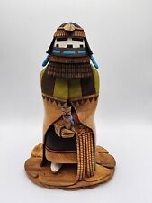 Kachin-Mana Ooak Hand Carved And Painted Kachina Doll Signed Darrell Parker picture