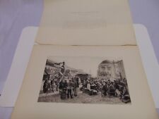1893 Picture of a Public Market in Moscow V.E. Makovsky George Barrie publisher picture