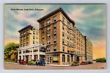 Little Rock AR-Arkansas, Hotel Marion, Advertisement, Antique, Vintage Postcard picture