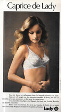 Vintage Lady Lingerie Photo Ad Clipping picture