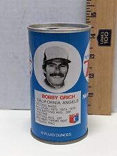 Vintage 70's Royal Crown RC Cola MLB Bobby Grich Baseball Can picture