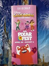 Disney California Adventure Guide Map May 2024 Pixar Fest picture
