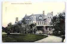 Postcard Elkins West Virginia Residence Of H. G. Davis picture