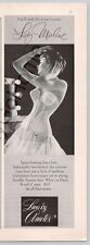 Lady Marlene Laces by Ametex Lingerie Bra Slip Women Print Ad 1958 picture