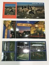 Texas Postcards 14 Pcs Bundle Pack - Dallas Fort Worth 14 View Bonus Album Texas picture