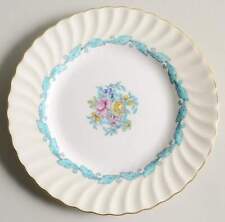 Minton Ardmore Ivory and Turquoise Salad Plate 328243 picture