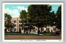Eastman GA-Georgia, Lee Land Hotel, Period Car, Antique Vintage Postcard picture