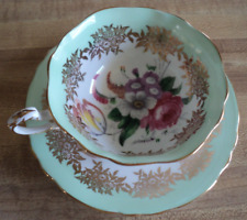 Paragon China England By Appointment to the Queen floral Tea-Cup + Saucer Set picture