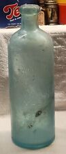 RARE EARLY MOXIE NERVE FOOD LIGHT BLUE BOTTLE WITH BLOB TOP C. 1870-84 picture