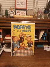 Popeye and Wimpy/FOUR COLOR 70  CARTOON COMIC  GOLDEN AGE/1943 Thimble Theatre picture