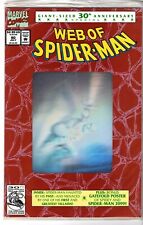 Web of SpiderMan # 90 (Marvel)1992 - 1st Print Holo Cover - Polybag/Direct - NM picture