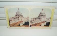 Vintage The Magnificent Capital Washington DC Stereoview Card Early 1900's picture