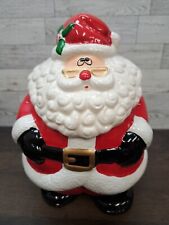 RARE VTG Christmas Santa Claus Cookie Jar Windsor Collection World Bazaars Inc.  picture