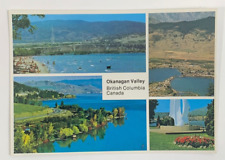 Okanagan Valley British Columbia Canada Multiview Postcard Unposted picture