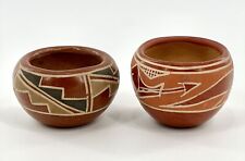 2 Small Vintage Hopi Bowls/Native American Southwestern/1930s/Santa Clara picture