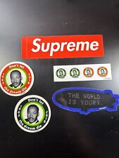 Supreme MLK Stickers & Scarface Blimp sticker SS18 picture