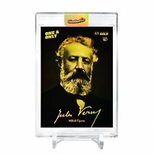 JULES VERNE Holographic Photo Card 2023 GleeBeeCo Holo Figures #JLFT *GOLD* 1/1 picture