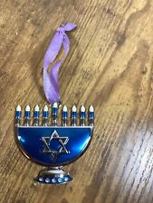 Harvey Lewis Hanukkah Menorah Ornament picture