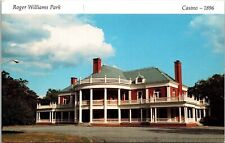 Historical Roger Williams Park Casino 1896 Colonial Restaurant Postcard Unused picture