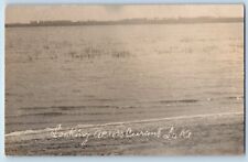 Balaton Minnesota MN Postcard RPPC Photo View Of Current Lake c1910's Antique picture