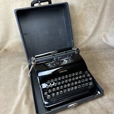 VTG 1938 Corona Standard Manual Typewriter +Hard Case 2C Series ~Clean/Working picture