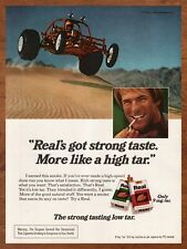 1978 Real Cigarettes Vintage Print Ad/Poster 70s Dune Buggy Car Man Cave Bar Art picture