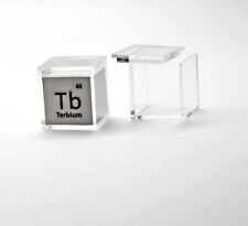 10Pcs Acrylic Cases For Element Cubes Shape Clear Boxes for 10mm Metals. picture