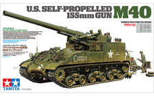 Plastic Model 1/35 American 155Mm Self-Propelled Gun M40 Big Shot Military Minia picture
