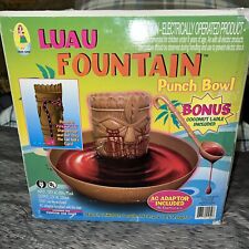 Tiki Luau Fountain Punch Bowl Scorpion Volcano Trader Vic's Sealed New New New picture