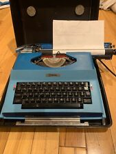 Vintage 1970's ROYAL Apollo 12-GT SP-8500 Electric Typewriter Blue Japan picture