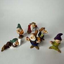 Lot of 6 Vintage 1993 Disney Seven Dwarf Figures picture