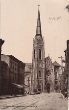 St. Francis De Sales Catholic Church-Cincinnati, Ohio OH-1909 posted postcard picture
