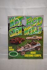 VINTAGE 1973 ANNUAL SPRING EDITION HOT ROD SHOW WORLD MAGAZINE picture
