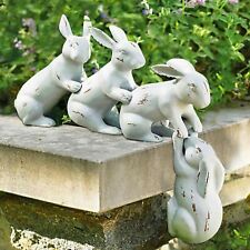 Saved By A Hare Sculpture Bunny Decor Sculpture Party Decor Gift Rabbit Statue⭐ picture