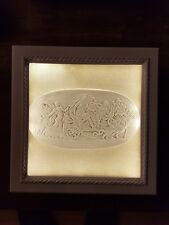 #One Large Grand Tour Intaglio Display Case Lighted Box Frame Gem Medallion Seal picture