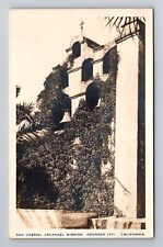 San Gabriel Arcangel Mission CA-California RPPC, Scenic View, Vintage Postcard picture