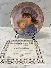 Edna Hibel Mother's Day Plate for 1987 Catherine & Heather Ltd Edition Plate picture