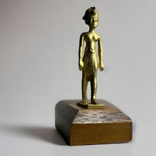 Vintage King Tutankhamun Statue Sculpture Museum Style Art picture