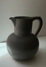 Vintage 530 gram PEWTER pitcher “Pewter by Wilcox” pitcher PATINA GALORE picture