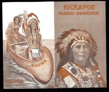 trade card, KICKAPOO INDIAN REMEDIES 