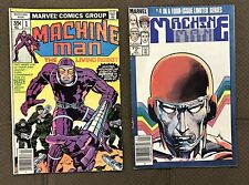 Machine Man #1 1978 Jack Kirby & Machine Man #4 Jan 1984 Marvel Comics Lot Of 2 picture