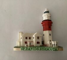 St. David’s Bermuda Lighthouse Resin Magnet DW5 picture