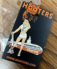 HOOTERS RESTAURANT COLLECTIBLE GIRL SUBMARINE WASHINGTON DC ENAMEL LAPEL PIN NEW picture