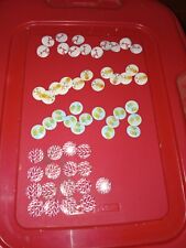 Lot Of 56 Xmas Button Pins picture