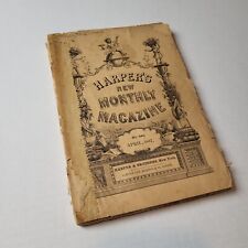 Harper's New Monthly Magazine April 1887 Antique KLY picture