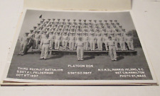 1957 PHOTO - Parris Island, SC - Platoon 204, Third Recruit Battalion, Felderman picture
