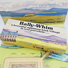 Wade Bally Whim Village With Buildings Original Box and Map Display 1984 picture
