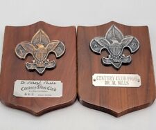 Vintage 1968 BSA Boy Scouts Of America Wood & Metal Plaques 7