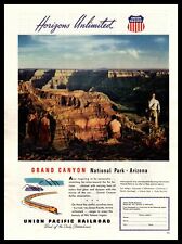 1948 Union Pacific Railroad Train Grand Canyon National Park Arizona Print Ad picture